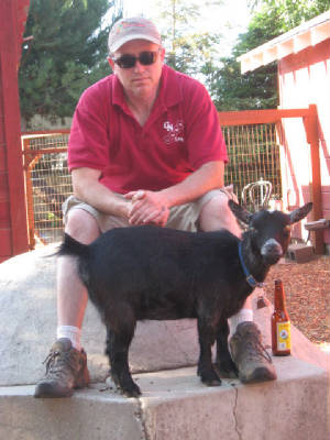 A man and his goat
